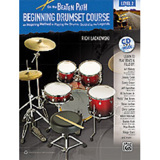 Alfred Publishing Co. On the Beaten Path: Beginning Drumset Course, Level 2 - by Rich Lackowski - 00-35145