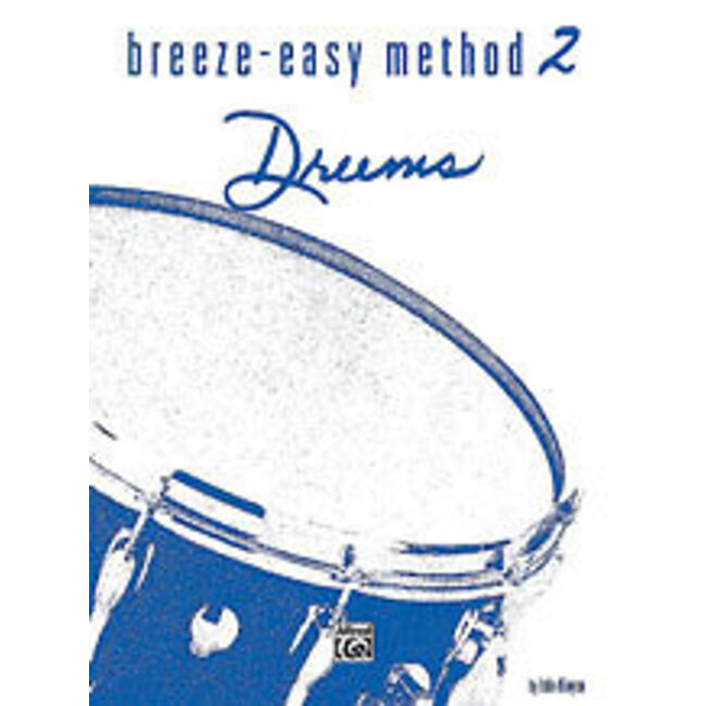 Breeze-Easy Method for Drums, Book II - by John Kinyon - 00-BE0006