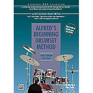 Alfred Publishing Co. Alfred's Beginning Drumset Method - by Dave Black and Sandy Feldstein - 00-16926