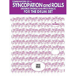 Alfred Publishing Co. Syncopation and Rolls for the Drum Set - by Ted Reed - 00-17311
