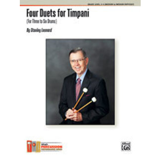 Alfred Publishing Co. Four Duets for Timpani - by Stanley Leonard - 00-42781