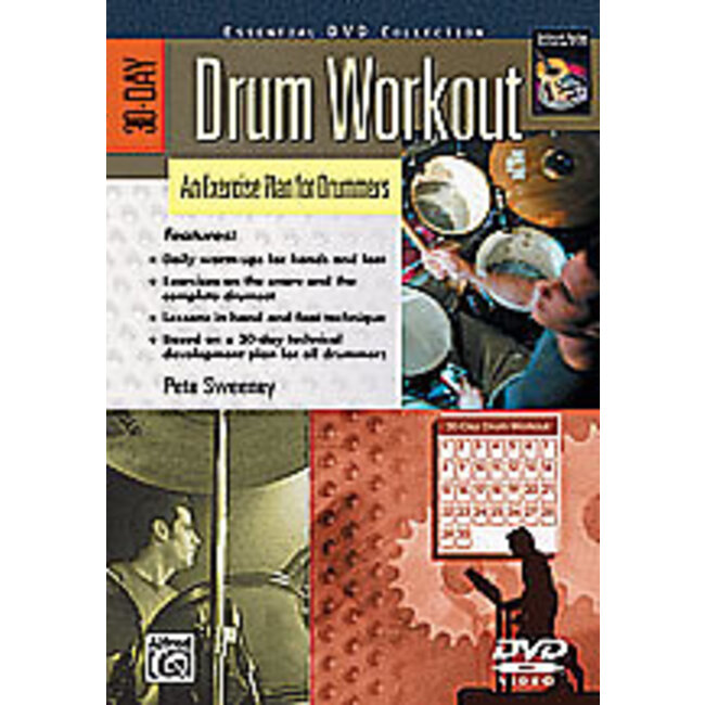 30-Day Drum Workout - by Pete Sweeney - 00-24209