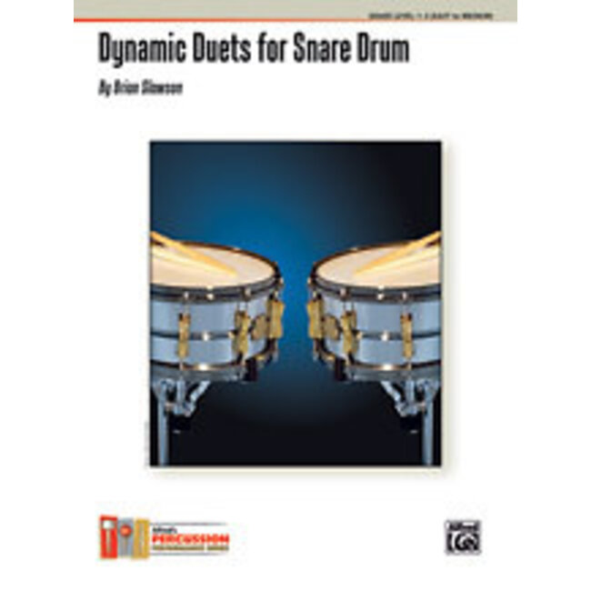 Dynamic Duets for Snare Drum - by Brian Slawson - 00-42779