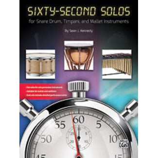 Alfred Publishing Co. Sixty-Second Solos - by Sean J. Kennedy - 00-41420