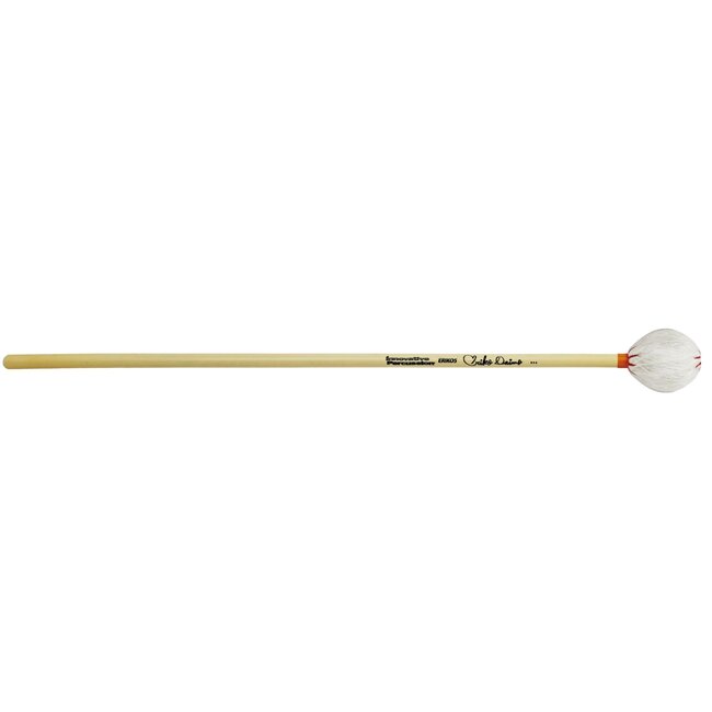 Innovative Percussion - ERIKO5 - Medium Hard Marimba Mallets - White Yarn - Rattan