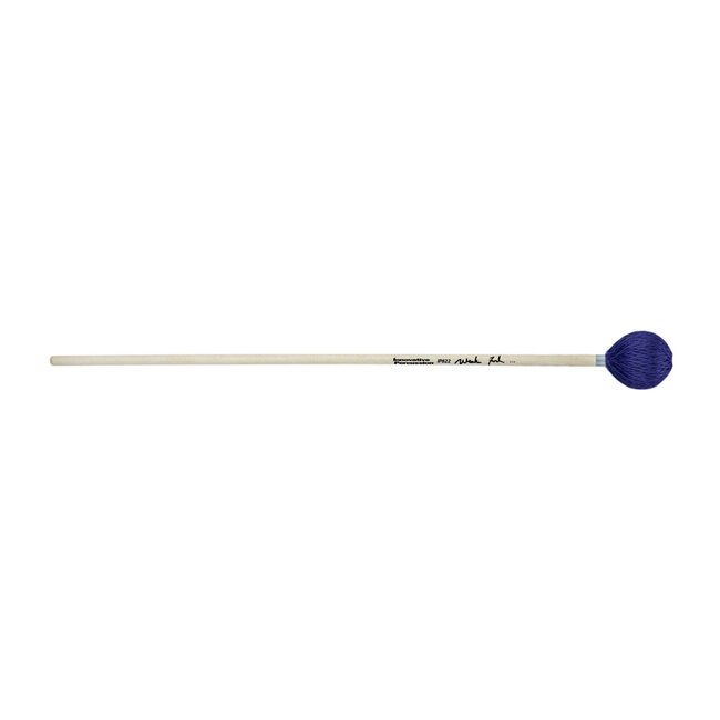 Innovative Percussion - IP822 - Medium Hard - Strong Articulation Rhapsody Marimba Mallets - Purple Yarn - Birch
