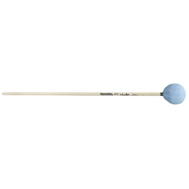 Innovative Percussion - WL1B - Bass Marimba Mallets - Sky Blue Yarn - Birch