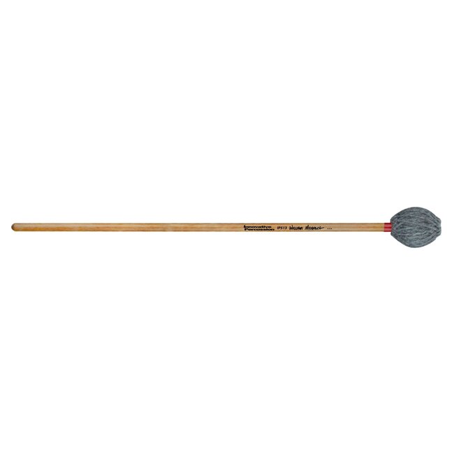 Innovative Percussion - IP513 - Medium Hard Marimba Mallets - Heather Gray Yarn - Birch