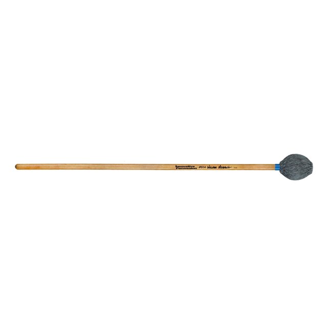 Innovative Percussion - IP514 - Hard Marimba Mallets - Heather Gray Yarn - Birch