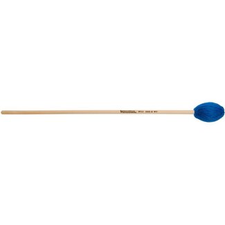 Innovative Percussion Innovative Percussion - WU3 - Medium Marimba Mallets - Electric Blue Yarn - Birch