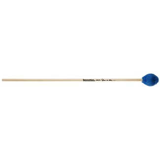 Innovative Percussion Innovative Percussion - WU7C - Extremely Hard Concerto Marimba Mallets - Electric Blue Bamboo Cord - Birch