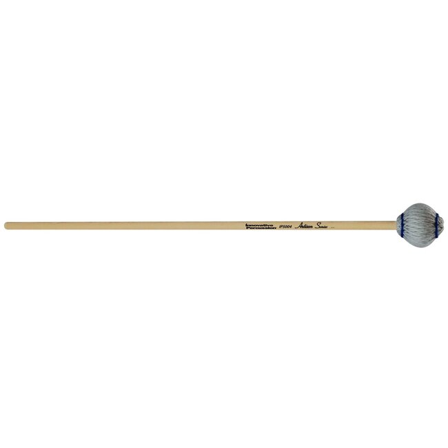 Innovative Percussion - IP5005 - Hard Marimba Mallets - Light Gray Yarn - Cedar