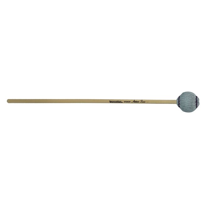 Innovative Percussion - IP5002R - Medium Soft Marimba Mallets - Light Gray Yarn - Rattan