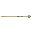 Innovative Percussion - IP5006R - Very Hard Marimba Mallets - Light Gray Yarn - Rattan