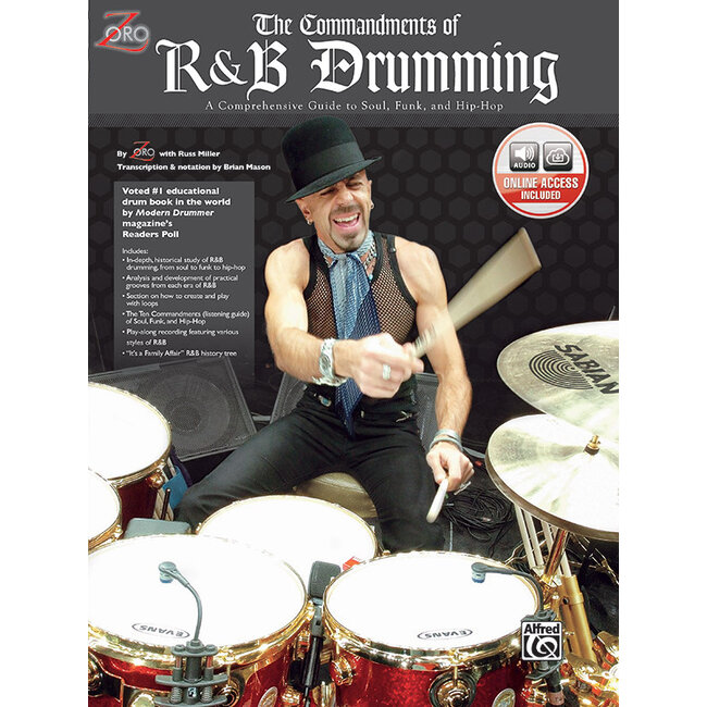The Commandments of R&B Drumming - by Zoro / transcr. Brian Mason - 00-0110B