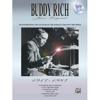 Alfred Publishing Co. Buddy Rich: Jazz Legend (1917-1987) - by Buddy Rich - 00-0112B