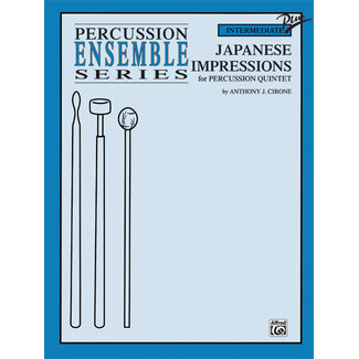 Alfred Publishing Co. Japanese Impressions - by Anthony J. Cirone - 00-0113B