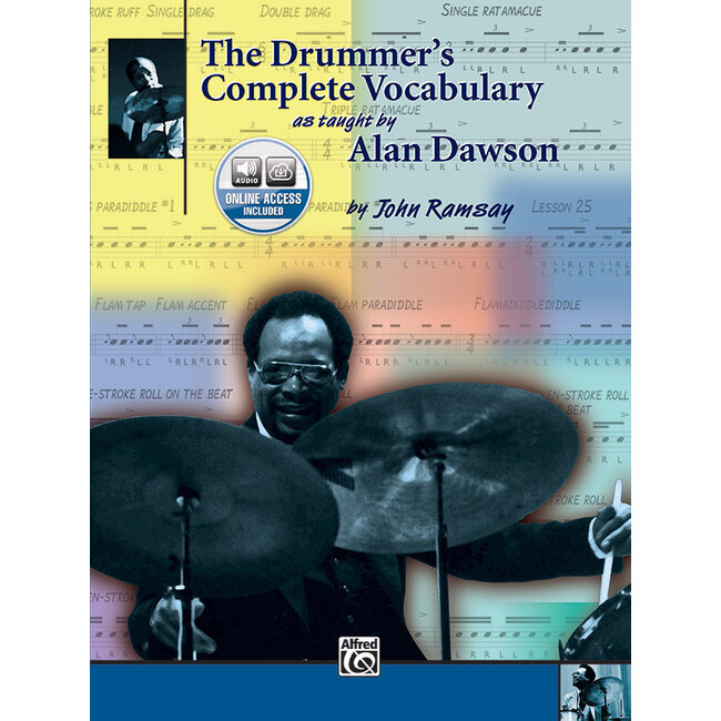 The Drummer's Complete Vocabulary as Taught by Alan Dawson - by The drumming of Alan Dawson, by John Ramsay - 00-0123B