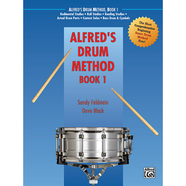 Alfred's Drum Method, Book 1 - by Dave Black and Sandy Feldstein - 00-138