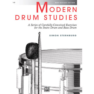 Alfred Publishing Co. Modern Drum Studies (Revised) - by Simon Sternburg - 00-140