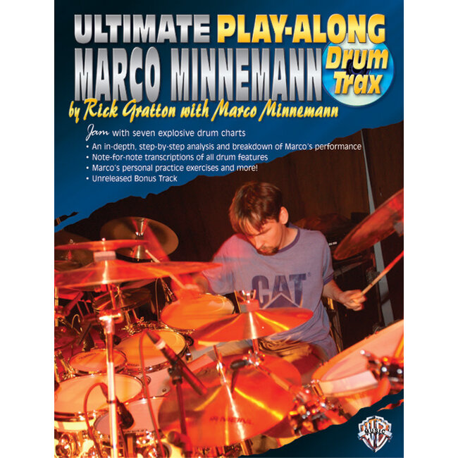Ultimate Play-Along Drum Trax: Marco Minnemann - by Rick Gratton with Marco Minnemann - 00-0725B