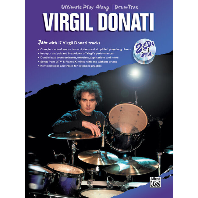 Ultimate Play-Along Drum Trax: Virgil Donati - by Virgil Donati - 00-0752B