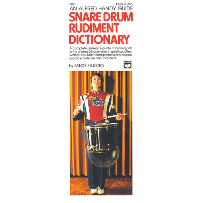 Snare Drum Rudiment Dictionary - by Sandy Feldstein - 00-1893