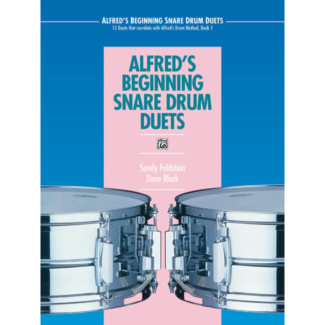 Alfred's Beginning Snare Drum Duets - by Sandy Feldstein and Dave Black - 00-4301
