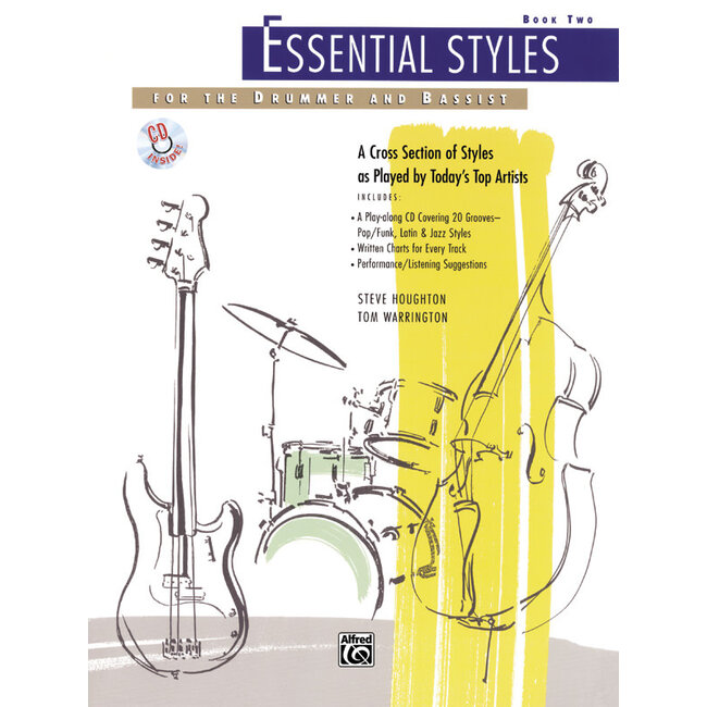 Essential Styles for the Drummer and Bassist, Book 2 - by Steve Houghton and Tom Warrington - 00-4302