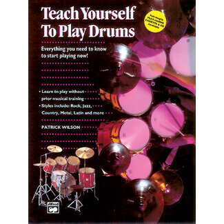 Alfred Publishing Co. Alfred's Teach Yourself to Play Drums - by Patrick Wilson - 00-4303