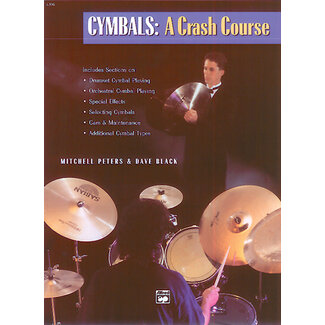 Alfred Publishing Co. Cymbals: A Crash Course - by Dave Black and Mitchell Peters - 00-4306
