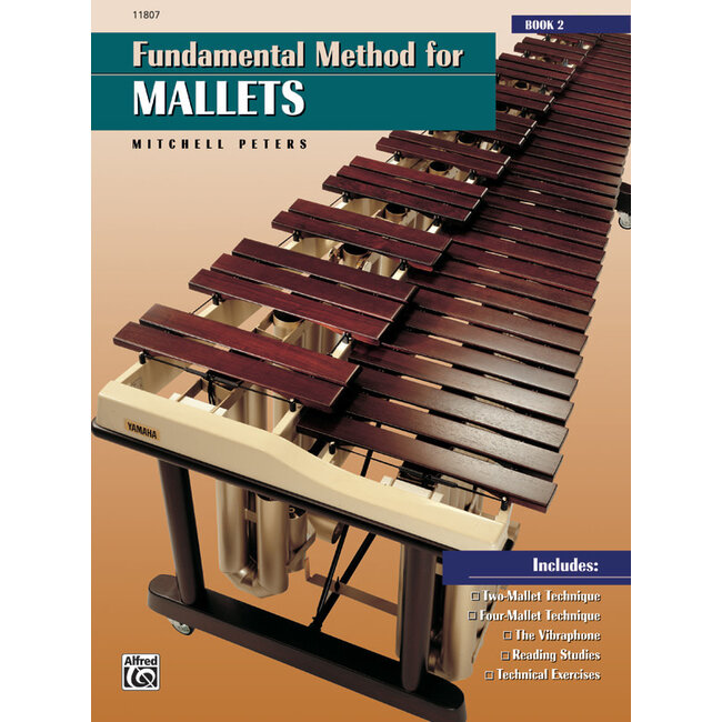 Fundamental Method for Mallets, Book 2 - by Mitchell Peters - 00-11807