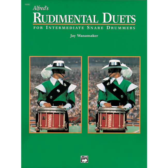Alfred's Rudimental Duets - by Jay Wanamaker - 00-16582
