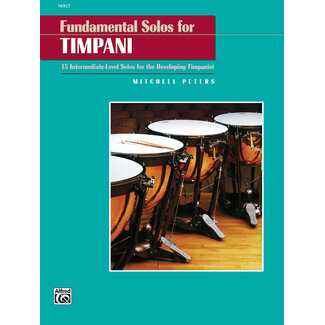 Alfred Publishing Co. Fundamental Solos for Timpani - by Mitchell Peters - 00-16927