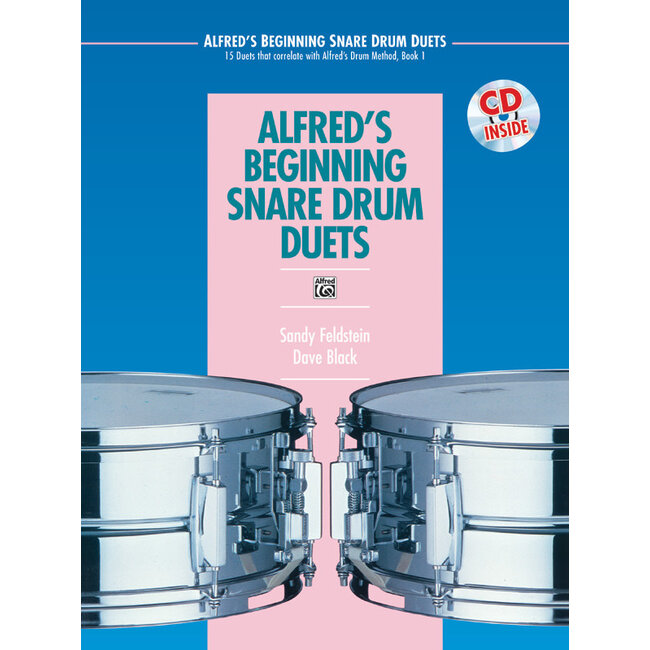 Alfred's Beginning Snare Drum Duets - by Sandy Feldstein and Dave Black - 00-16930