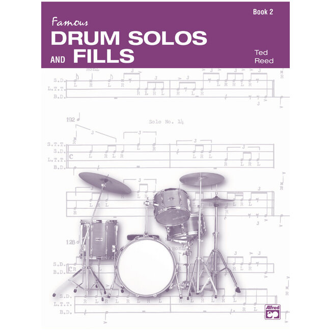 Drum Solos and Fill-Ins for the Progressive Drummer, Book 2 - by Ted Reed - 00-17310