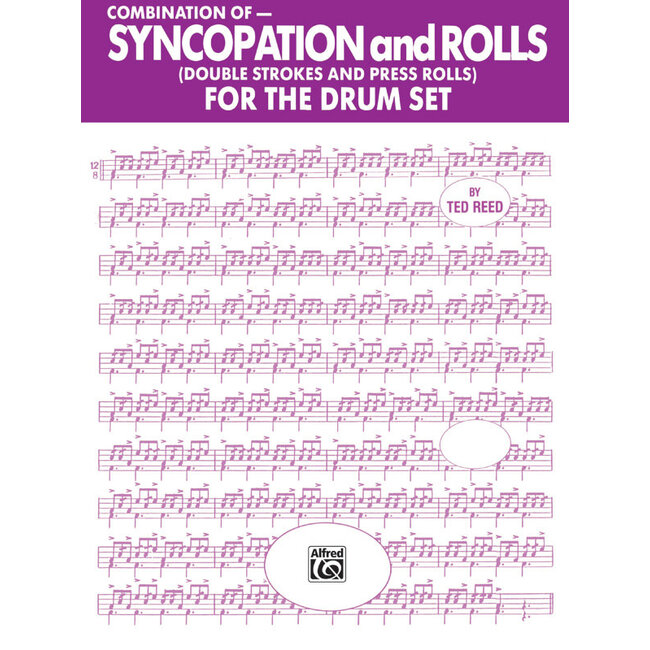 Syncopation and Rolls for the Drum Set - by Ted Reed - 00-17311