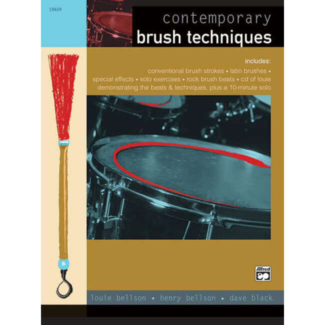 Contemporary Brush Techniques - by Louie Bellson, Henry Bellson, and Dave Black - 00-19624