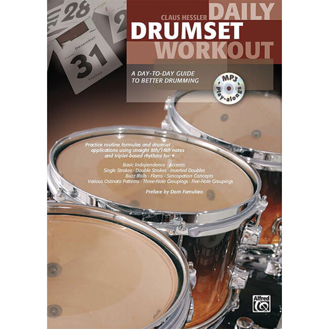 Daily Drumset Workout - by Claus Hessler - 00-20156US