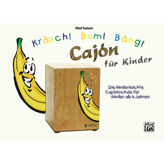 Alfred Publishing Co. Kräsch! Bum! Bäng! Cajón für Kinder - by Olaf Satzer - 00-20233G
