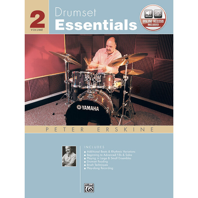 Drumset Essentials, Volume 2 - by Peter Erskine - 00-20801