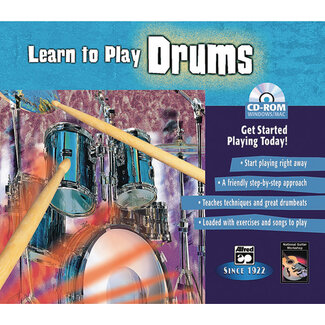 Alfred Publishing Co. Learn to Play Drums - 00-22605