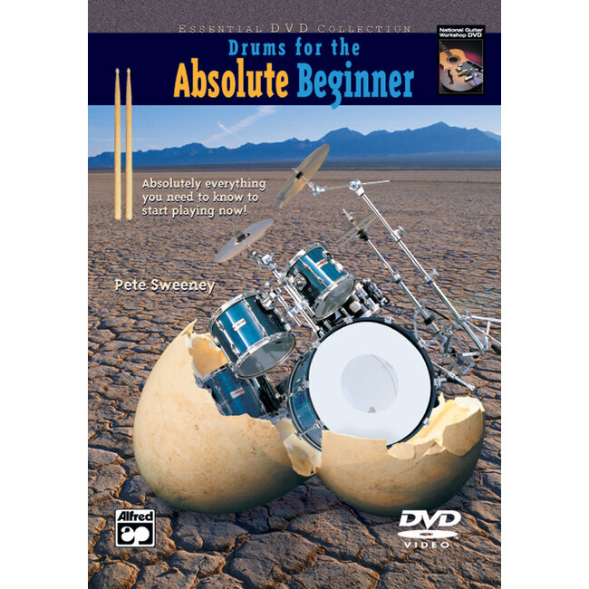 Drums for the Absolute Beginner - by Pete Sweeney - 00-22614