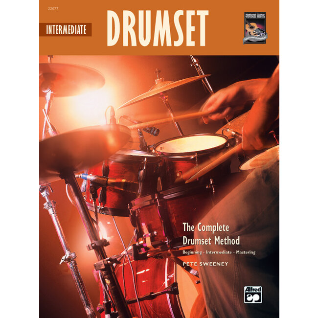 The Complete Drumset Method: Intermediate Drumset - by Pete Sweeney - 00-22677