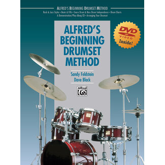 Alfred Publishing Co. Alfred's Beginning Drumset Method - by Dave Black and Sandy Feldstein - 00-23201
