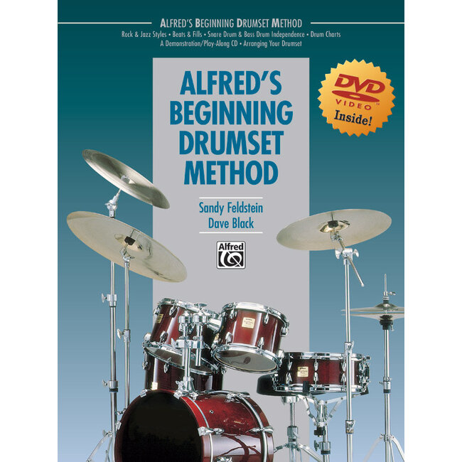 Alfred's Beginning Drumset Method - by Dave Black and Sandy Feldstein - 00-23201