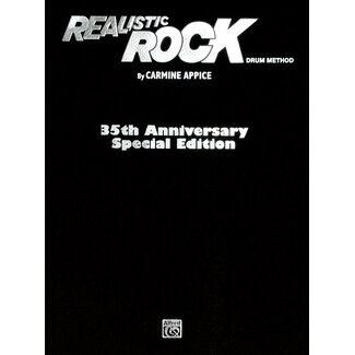 Alfred Publishing Co. Realistic Rock 35th Anniversary Special Edition - by Carmine Appice - 00-27666