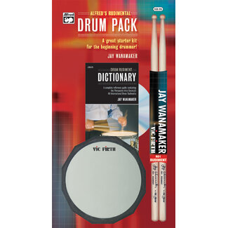 Alfred Publishing Co. Alfred's Rudimental Drum Pack - by Jay Wanamaker - 00-28395