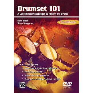Alfred Publishing Co. Drumset 101 - by Dave Black and Steve Houghton - 00-31427