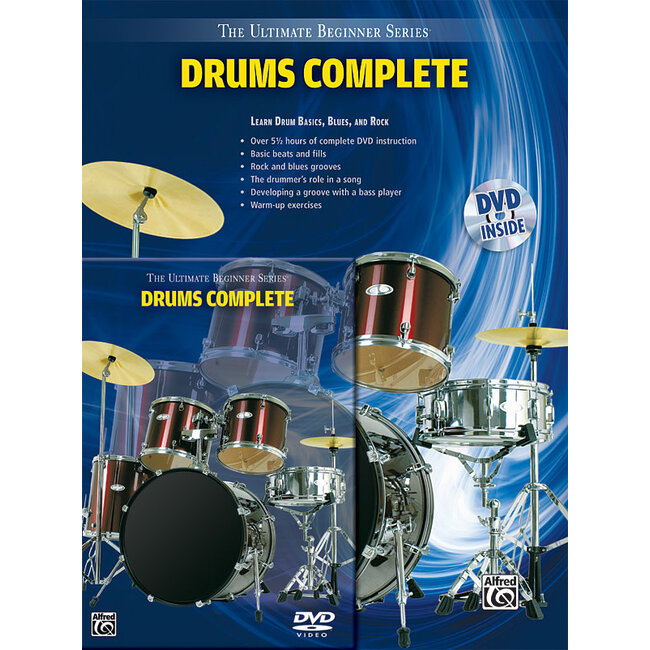 Ultimate Beginner Series: Drums Complete - by Sandy Gennaro, Tom Brechtlein, Mike Finkelstein, and Joe Testa - 00-31451